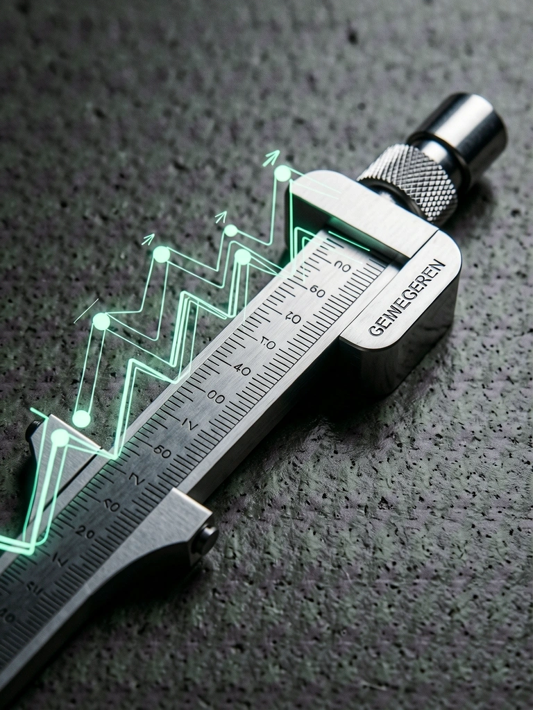 Symbol für finanzielle Präzision